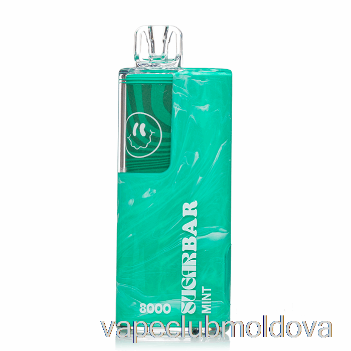 Vape Mod Sugar Bar Sb8000 0% Zero Nicotină Mentă De Unică Folosință